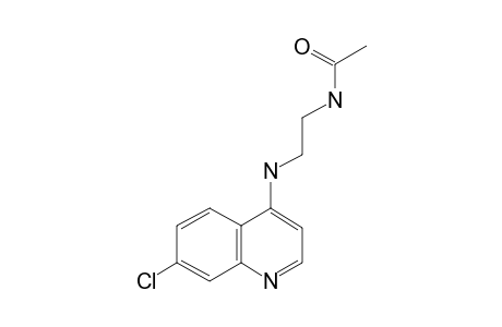 N1-(7-Chloro-4-quinolinyl)-1,2-ethanediamine, ac derivative