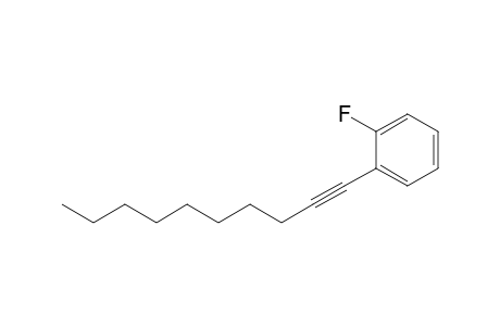 1-Dec-1-ynyl-2-fluoranyl-benzene