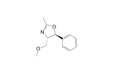 (4a,5S)-(-)-4-(methoxymethyl)-2-methyl-5-phenyl-2-oxazoline