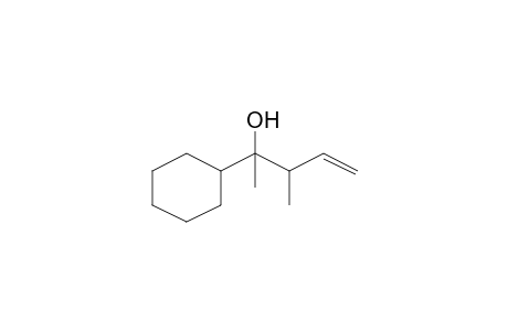 2-Cyclohexyl-3-methyl-4-penten-2-ol