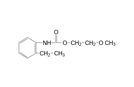 o-ethylcarbanilic acid, 2-methoxyethyl ester