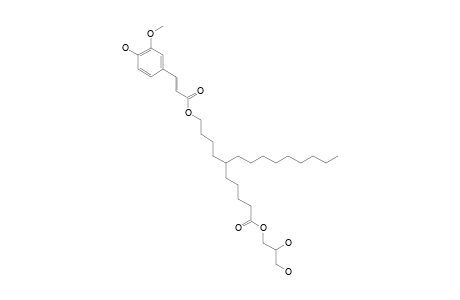 1-[OMEGA-ISOFERUL-[6-(4-HYDROXYBUTYL)-PENTADECANOIC-ACID]]-GLYCEROL