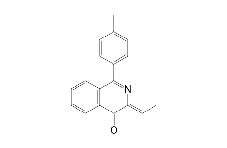 3-Ethylidene-1-(4-methylphenyl)isoquinolin-4-one