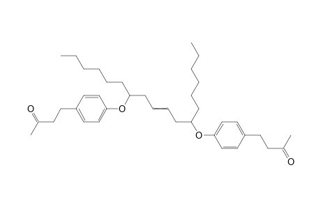 4,4'-((octadec-9-ene-7,12-diylbis(oxy))bis(4,1-phenylene))bis(butan-2-one)