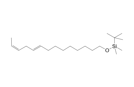 9,12-Tetradecadien-1-ol, (Z,E)-, tbdms derivative