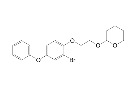 2-[2-(2-bromanyl-4-phenoxy-phenoxy)ethoxy]oxane