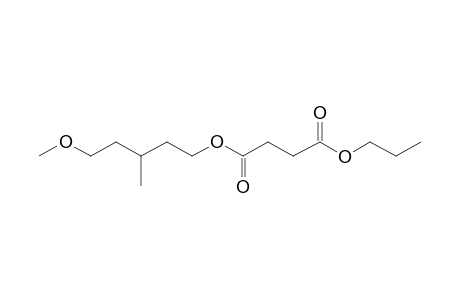 Succinic acid, 5-methoxy-3-methylphenyl propyl ester