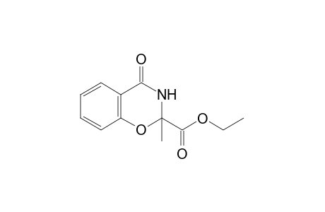 3,4-dihydro-2-methyl-4-oxo-2H-1,3-benzoxazine-2-carboxylic acid, methyl ester