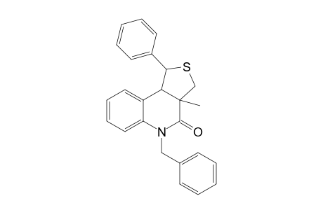 5-Benzyl-3a-methyl-1-phenyl-1,3,3a,9b-tetrahydrothieno[3,4-c]quinolin-4(5H)-one