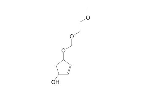 4-[(2-Methoxyethoxy)methoxy]-2-cyclopenten-1-ol