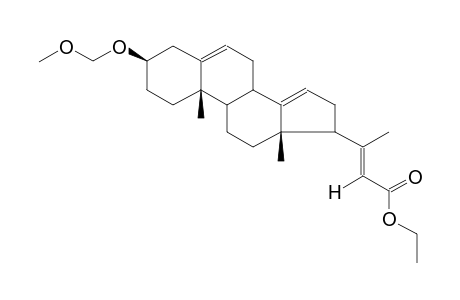 ETHYL (20E)-3BETA-METHOXYMETHOXY-24-NOR-5,14,20(22)-CHOLATRIEN-23-OATE