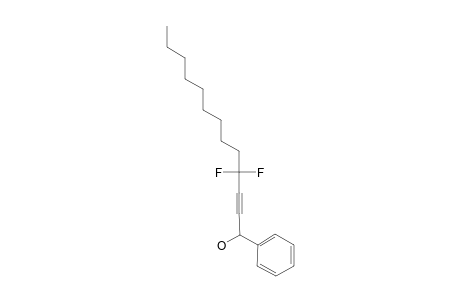 (+/-)-4,4-DIFLUORO-1-PHENYL-TRIDEC-2-YN-1-OL