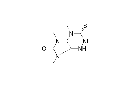 4,5,7-trimethyl-3-thioxooctahydro-6H-imidazo[4,5-e][1,2,4]triazin-6-one