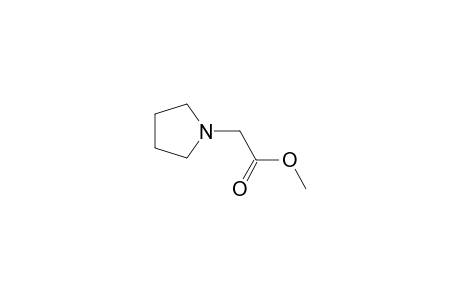 1-Pyrrolidineacetic acid, methyl ester