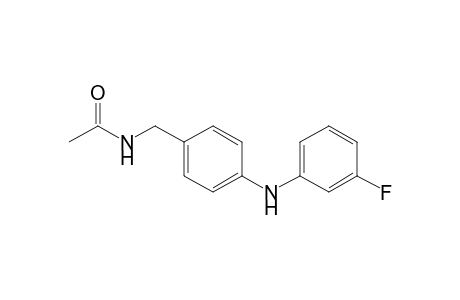 N-[4'-(3"-Fluorophenylamino)benzyl]-acetamide