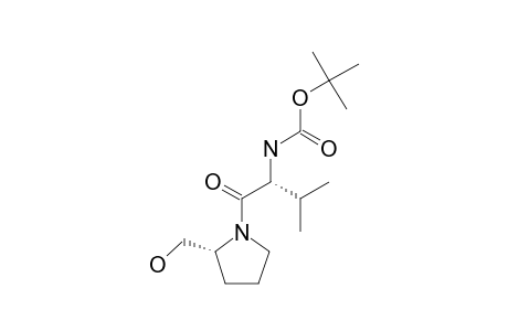 N-(N-BOC-L-VALYL)-L-PROLINOL;MAJOR-ROTAMER