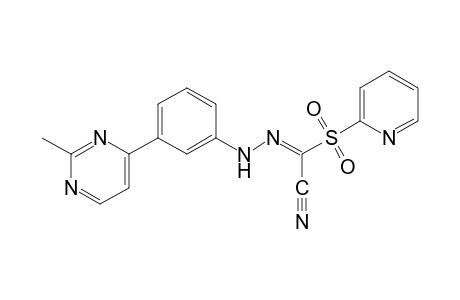 [(2-pyridyl)sulfonyl]glyoxylonitrile, [m-(2-methyl-4-pyrimidinyl)phenyl]hydrazone