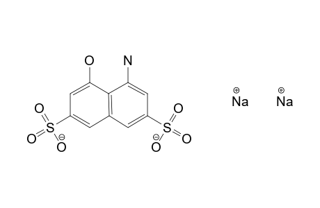 4-Amino-5-hydroxy-2,7-naphthalenedisulfonic acid disodium salt