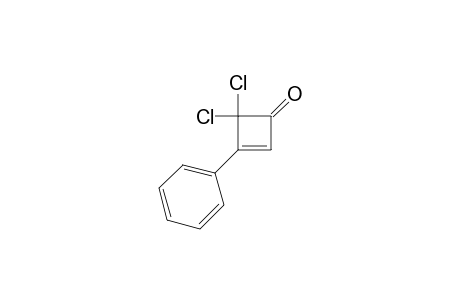2-Cyclobuten-1-one, 4,4-dichloro-3-phenyl-