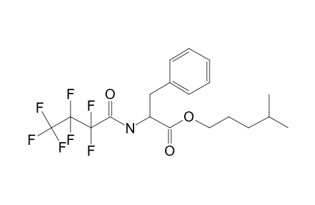 L-Phenylalanine, N-heptafluorobutyryl-, isohexyl ester