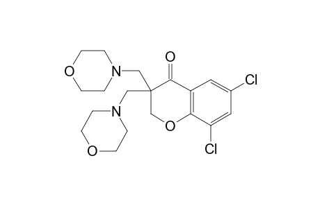 3,3-bis(morpholinomethyl)-6,8-dichloro-4-chromanone