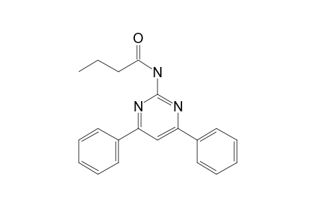 N-(4,6-Diphenylpyrimidin-2-yl)butanamide