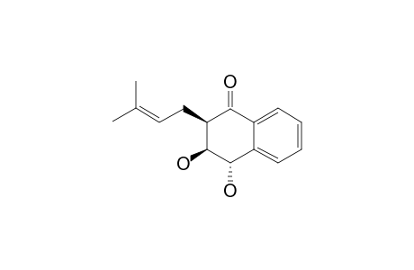 (2S,3R,4R)-3,4-DIHYDRO-3,4-DIHYDROXY-2-(3-METHYL-2-BUTENYL)-1-(2H)-NAPHTHALENONE