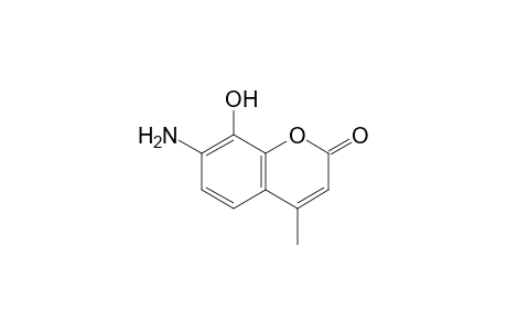 7-Amino-8-hydroxy-4-methylcoumarin