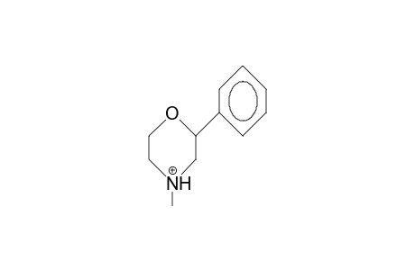 4-Methyl-2-phenyl-morpholine cation