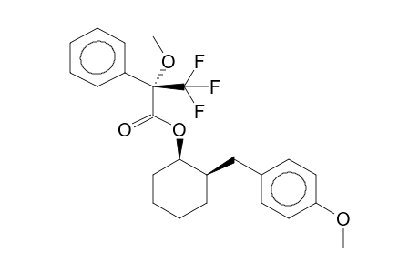 (1S,2R)-1-(S-2-METHOXY-2-PHENYL-3,3,3-TRIFLUOROPROPANOYLOXY)-2-(4-METHOXYBENZYL)CYCLOHEXANE