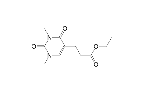 ETHYL-3-(1,2,3,4-TETRAHYDRO-1,3-DIMETHYL-2,4-DIOXOPYRIMIDIN-5-YL)-PROPANOATE
