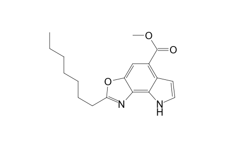 Methyl 2-n-heptylpyrrolo[2,3-e]benzoxazole-5-carboxylate