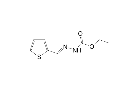 3-(2-thenylidene)carbazic acid, ethyl ester