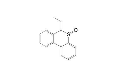 6H-Dibenzo[b,d]thiopyran, 6-ethylidene-, 5-oxide, (E)-