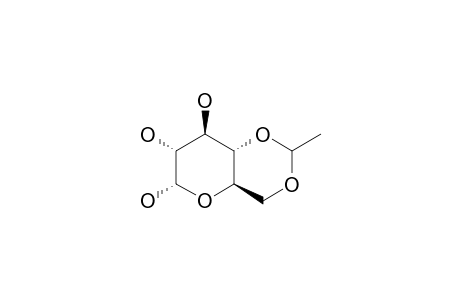 4,6-O-Ethylidene-A-D-glucopyranose