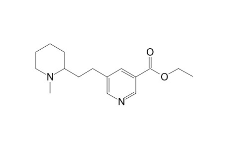 Ethyl 5-(2-(1-Methylpiperidin-2-yl)ethyl)nicotinate