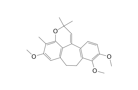 8,14,15-Trimethoxy-4,4,7-trimethyl-5-oxatetracyclo[11.4.0.1(2,10).0(6,18)]octadeca-1(13),2,6(18),7,9,14,16-heptaene