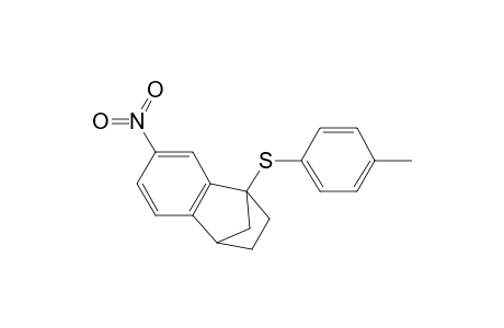 7-Nitro-1,2,3,4-tetrahydro-1,4-methanonaphthalen-1-yl p-tolyl sulfide