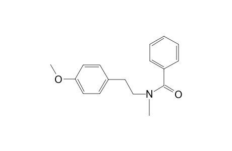 N-(4-METHOXYPHENETHYL)-N-METHYLBENZAMIDE;ANTI_FORM