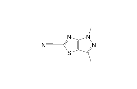 1,3-Dimethyl-1H-pyrazolo[3,4-d]thiazole-5-carbonitrile