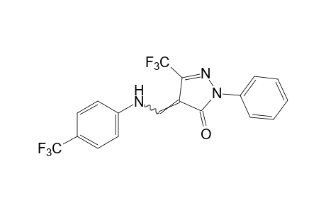 1-PHENYL-3-(TRIFLUOROMETHYL)-4-[(alpha,alpha,alpha-TRIFLUORO-p-TOLUIDINO)METHYLENE]-2-PYRAZOLIN-5-ONE