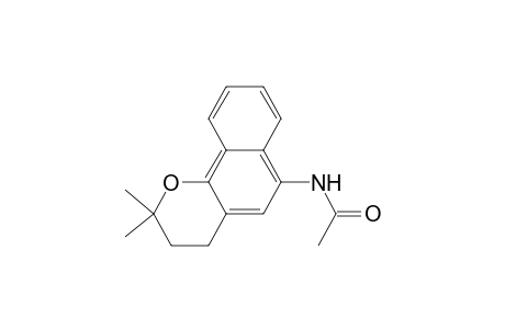 N-(2,2-dimethyl-3,4-dihydrobenzo[h]chromen-6-yl)acetamide