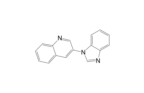 3-(1H-Benzimidazol-1-yl)quinoline