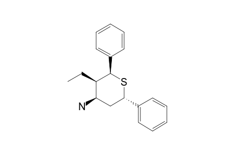 TRANS-2,TRANS-6-DIPHENYL-CIS-3-ETHYLTHIAN-R-4-AMINE