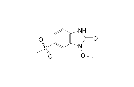 1-methoxy-6-(methylsulfonyl)-2-benzimidazolinone