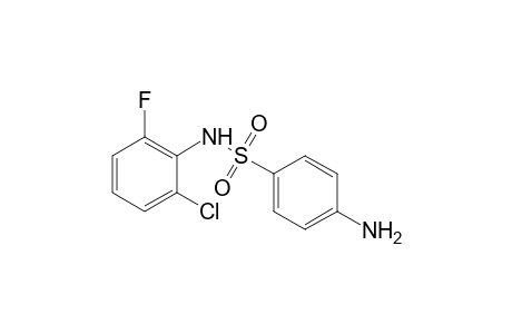 2'-chloro-6'-fluorosulfanilanilide