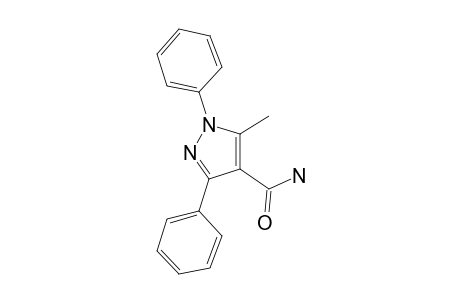 5-Methyl-1,3-diphenyl-1H-pyrazole-4-carboxylic acid amide