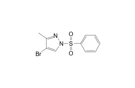 4-Bromo-3-methyl-1-phenylsulfonyl-pyrazole