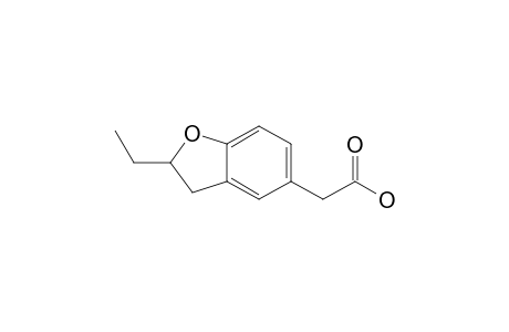 2-(2-Ethyl-2,3-dihydro-1-benzofuran-5-yl)acetic acid