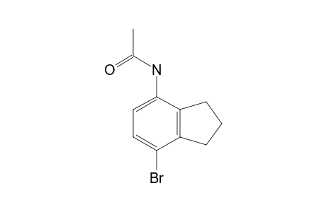 N-(7-bromo-4-indanyl)acetamide